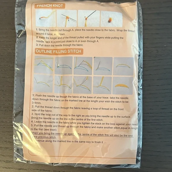 Halloween Embroidery Kit NIP - Picture 10 of 12